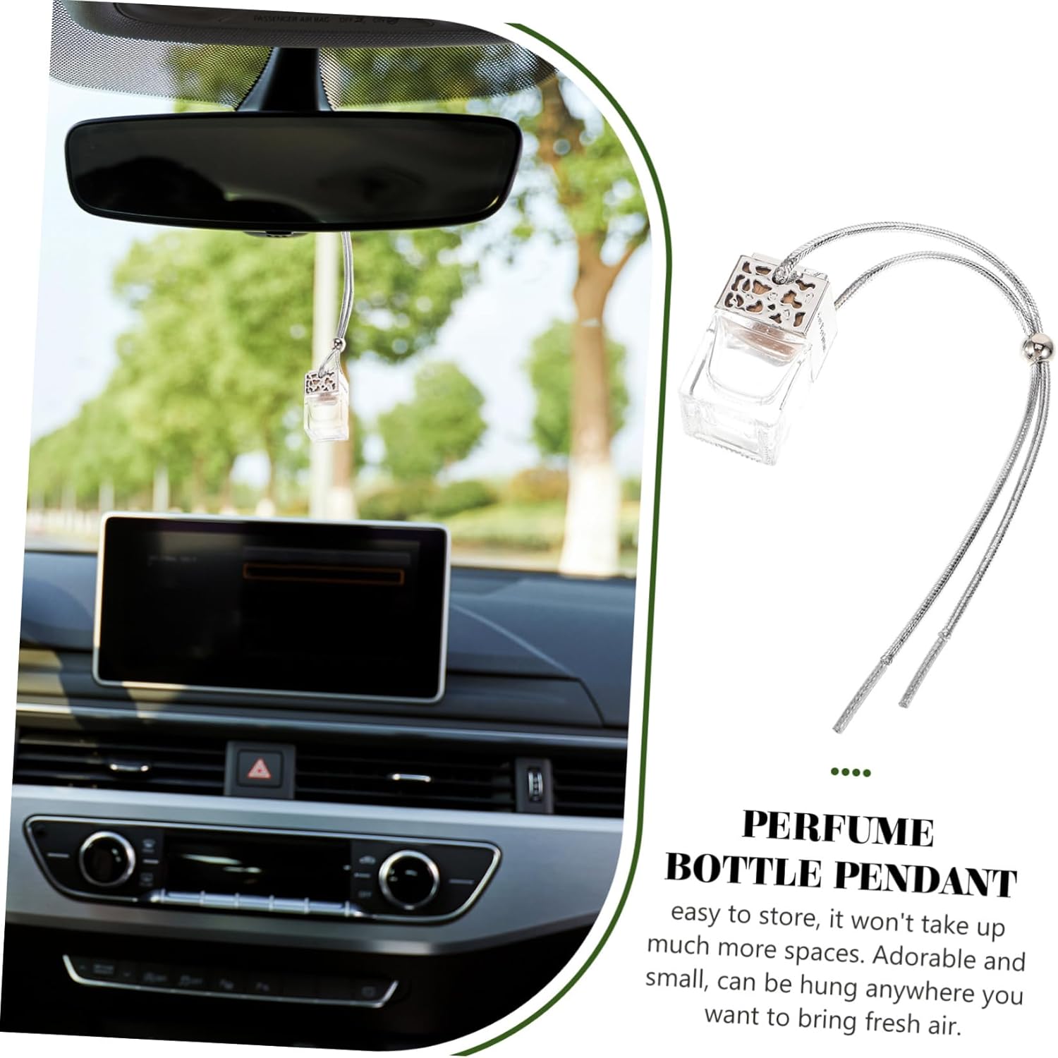 20Pcs Car Hanging Diffuser Bottle for Essential Oils and Home Decor