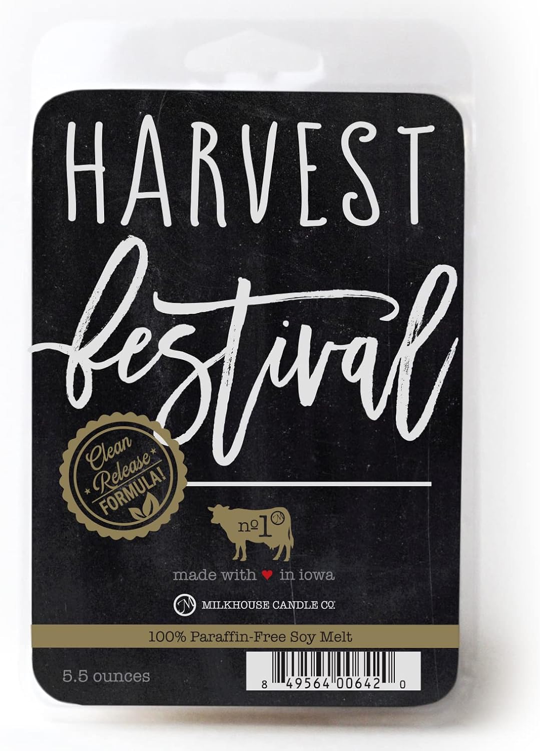 Milkhouse Candles Fragrance Farmhouse Melts Harvest Festival 55 Ounces