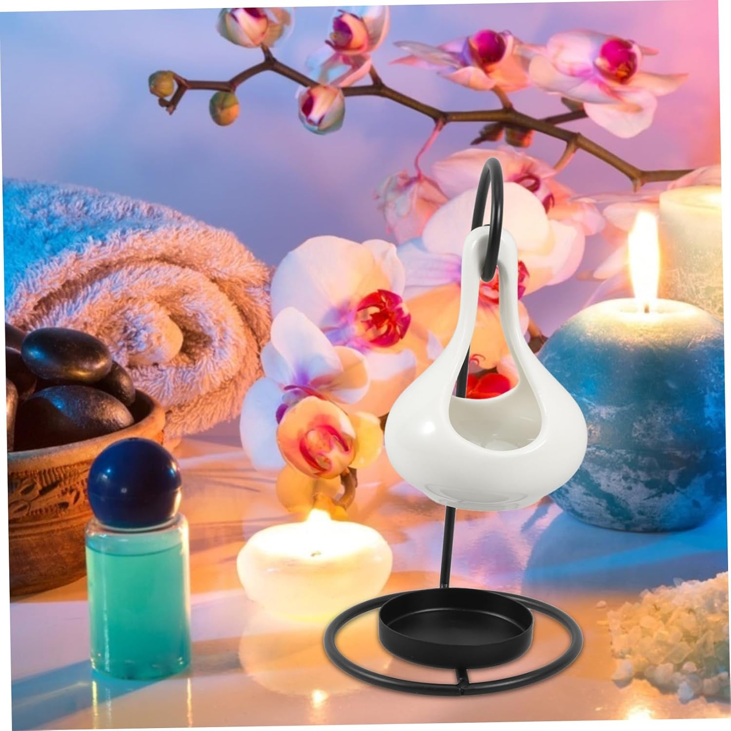 Ceramic Oil Warmer Rack for Tealight Candle Holder