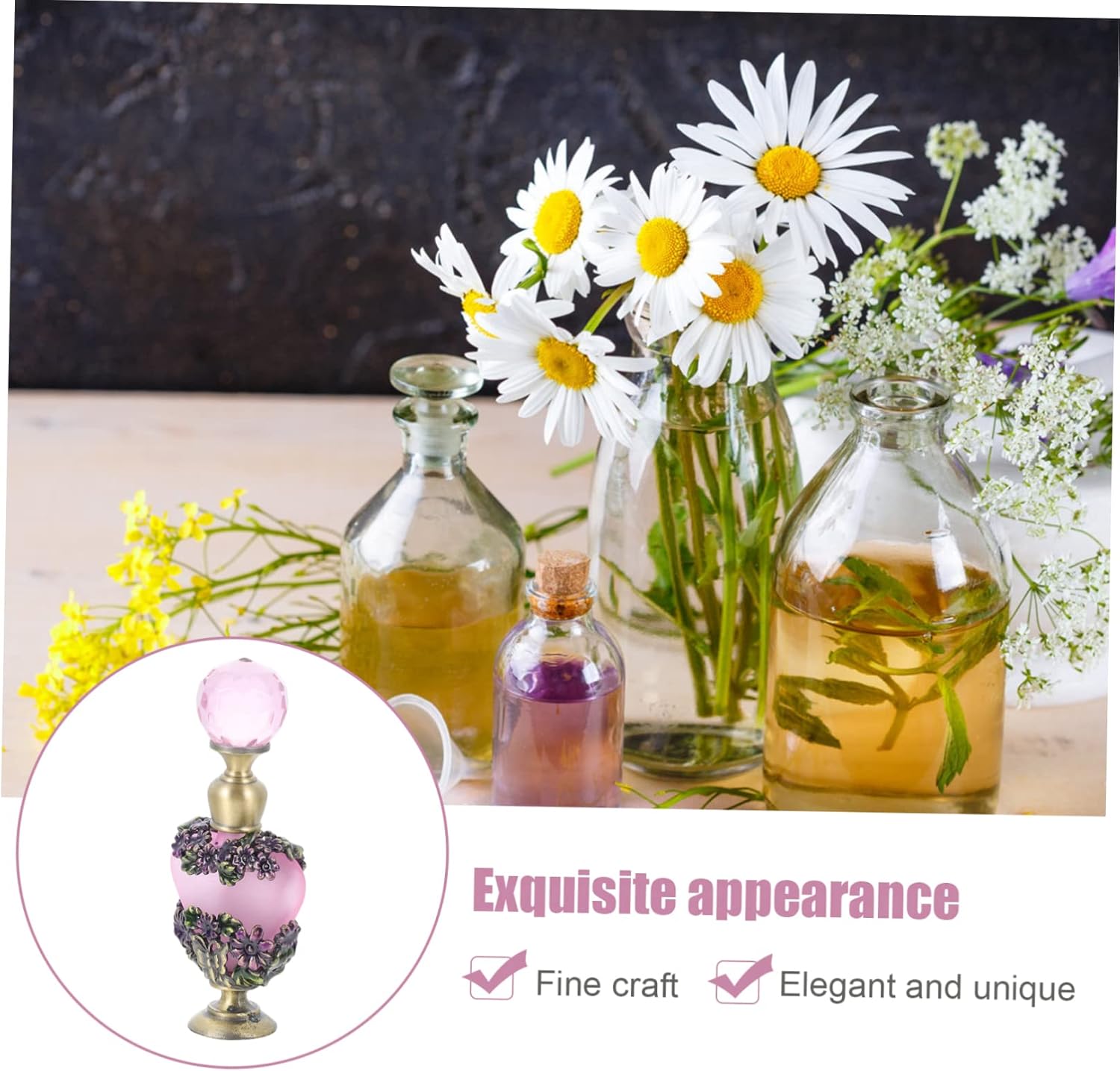 Middle East Decorative Perfume Bottle Empty Refillable