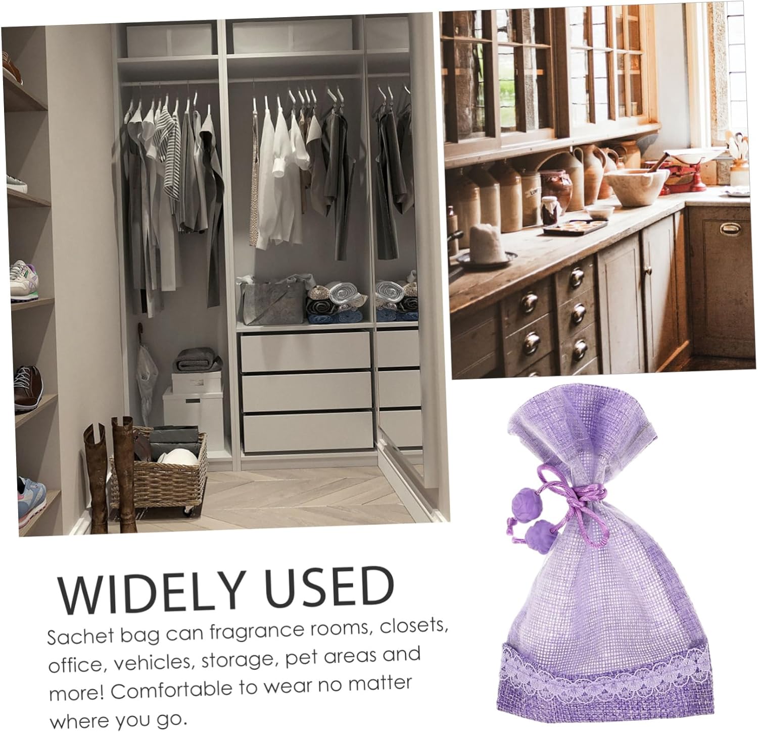 5pcs Lavender Sachet Bags Empty for DIY Fragrance