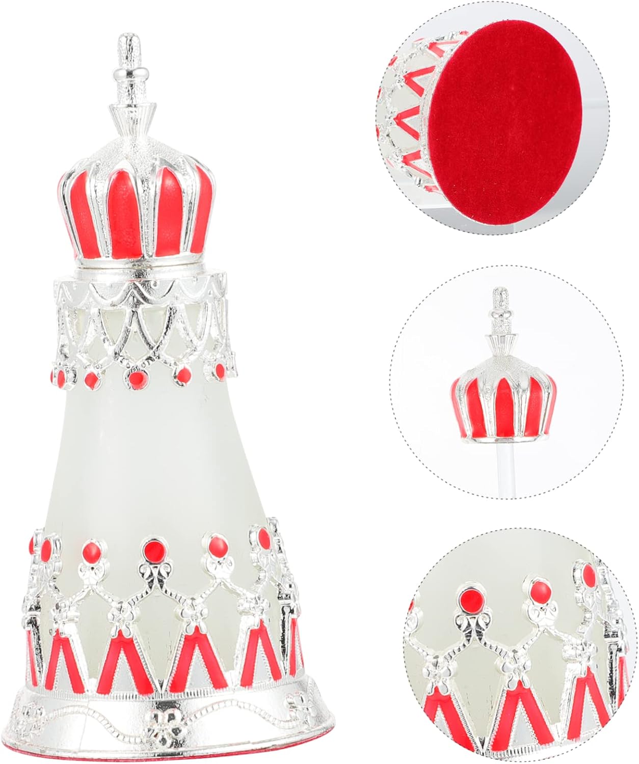 GLEAVI Elegant Refillable Perfume Bottle with Droppers