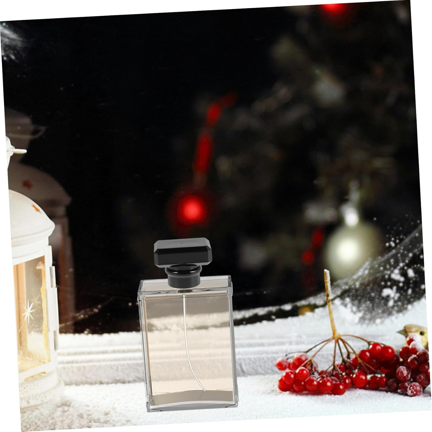 5pcs Round Plastic Perfume Bottle Caps Elegant Travel Seal Lids Replacement Screw Caps For Home Fragrance Accessories