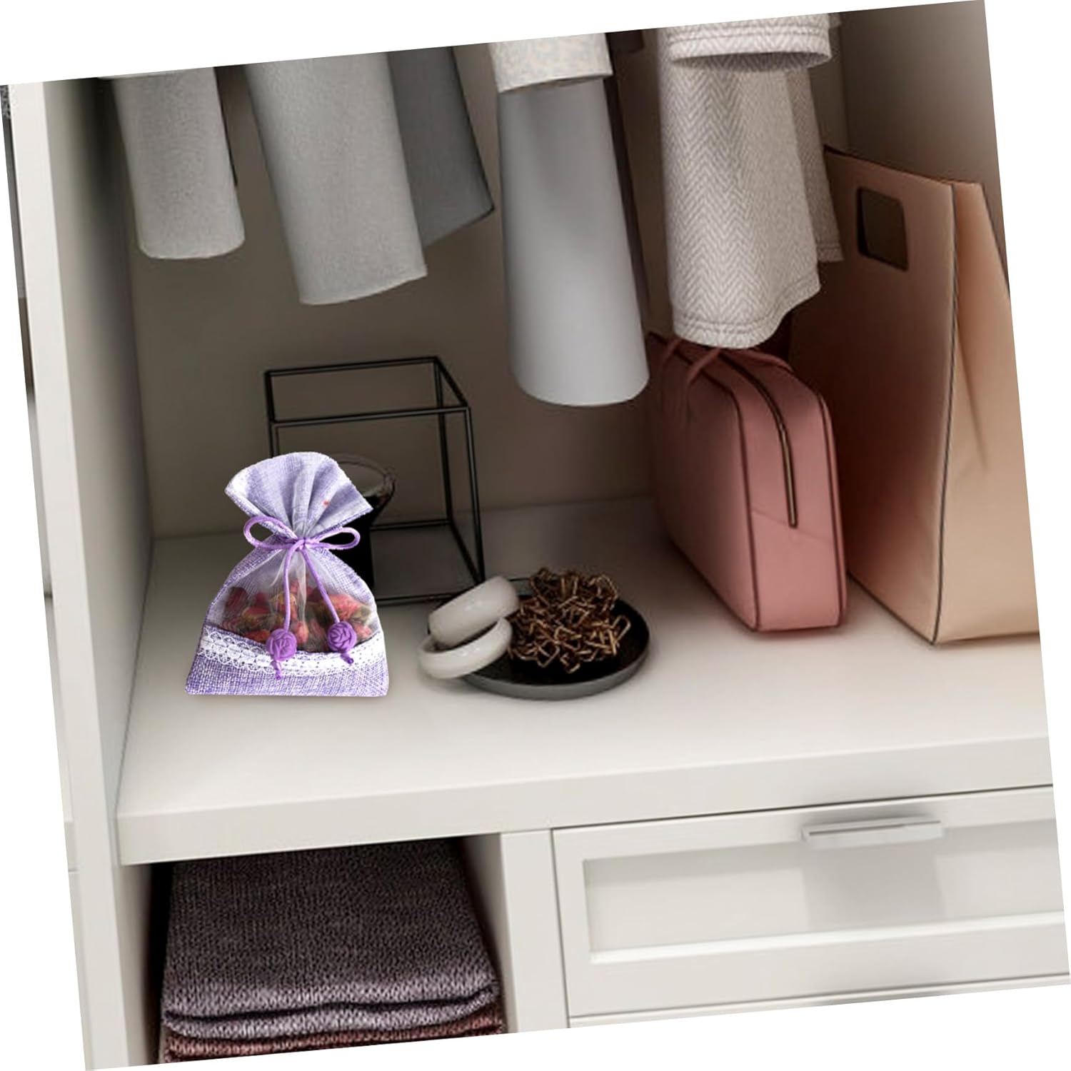 5pcs Lavender Sachet Bags Empty for DIY Fragrance