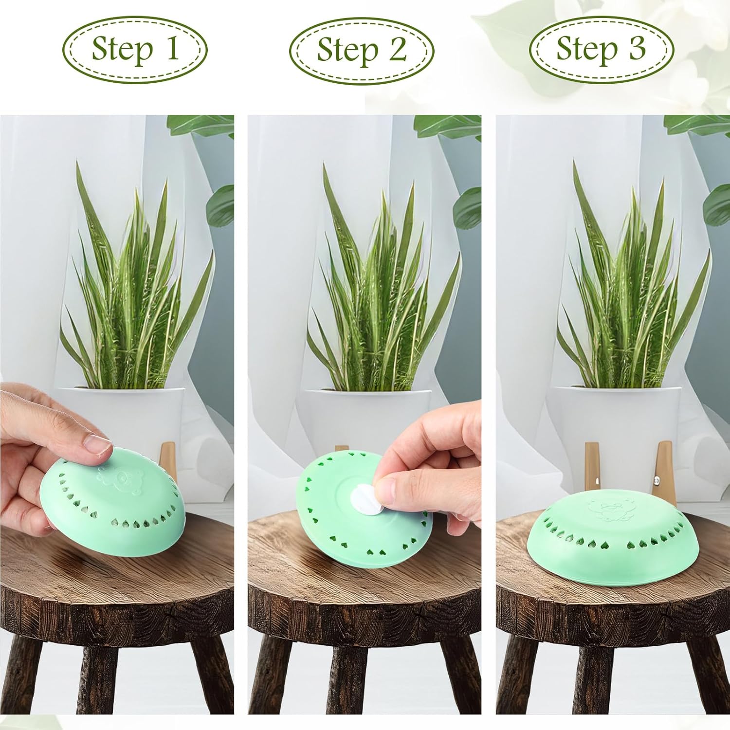 10 Pcs Solid Air Freshener Diffuser Vent Beads