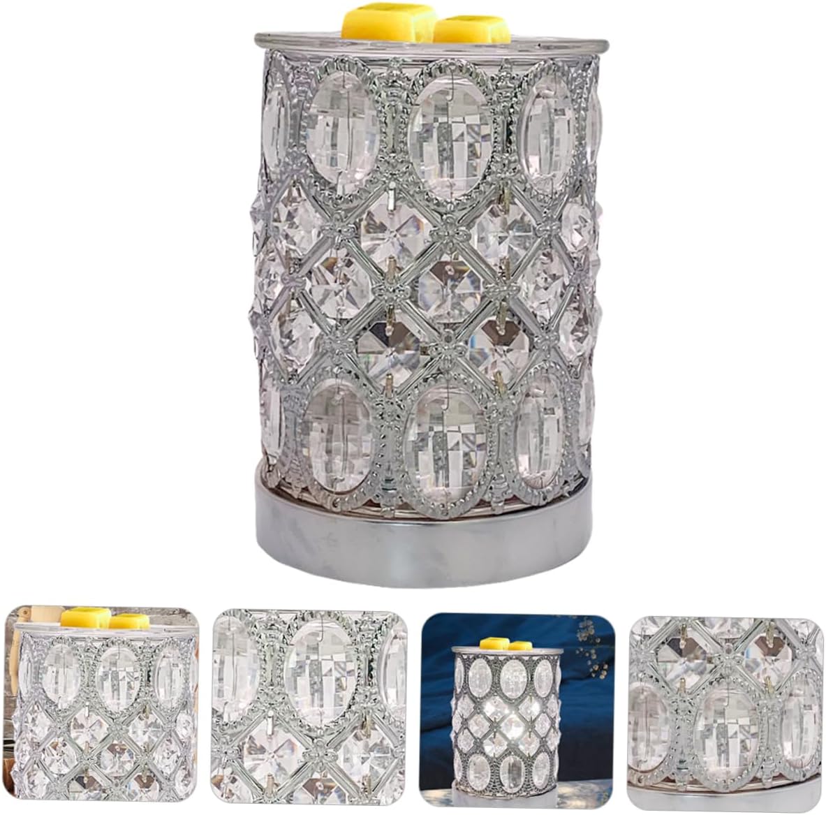 Cabilock Aromatherapy Wax Heater Lamp No Flame No Pollution