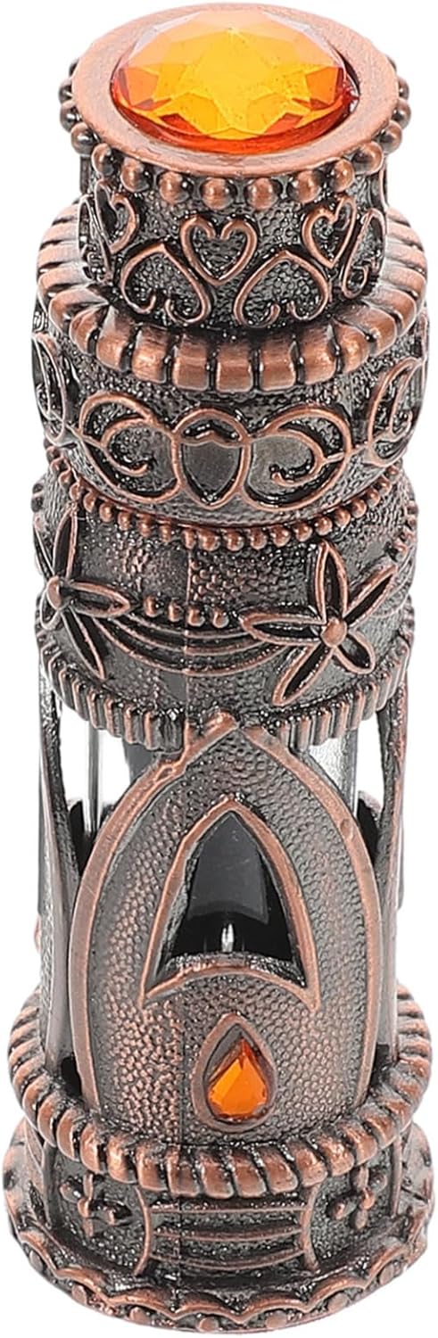 Portable Vintage Refillable Perfume Bottle for Travel Daily Use Durable Glass Design Compact Fragrance Atomizer