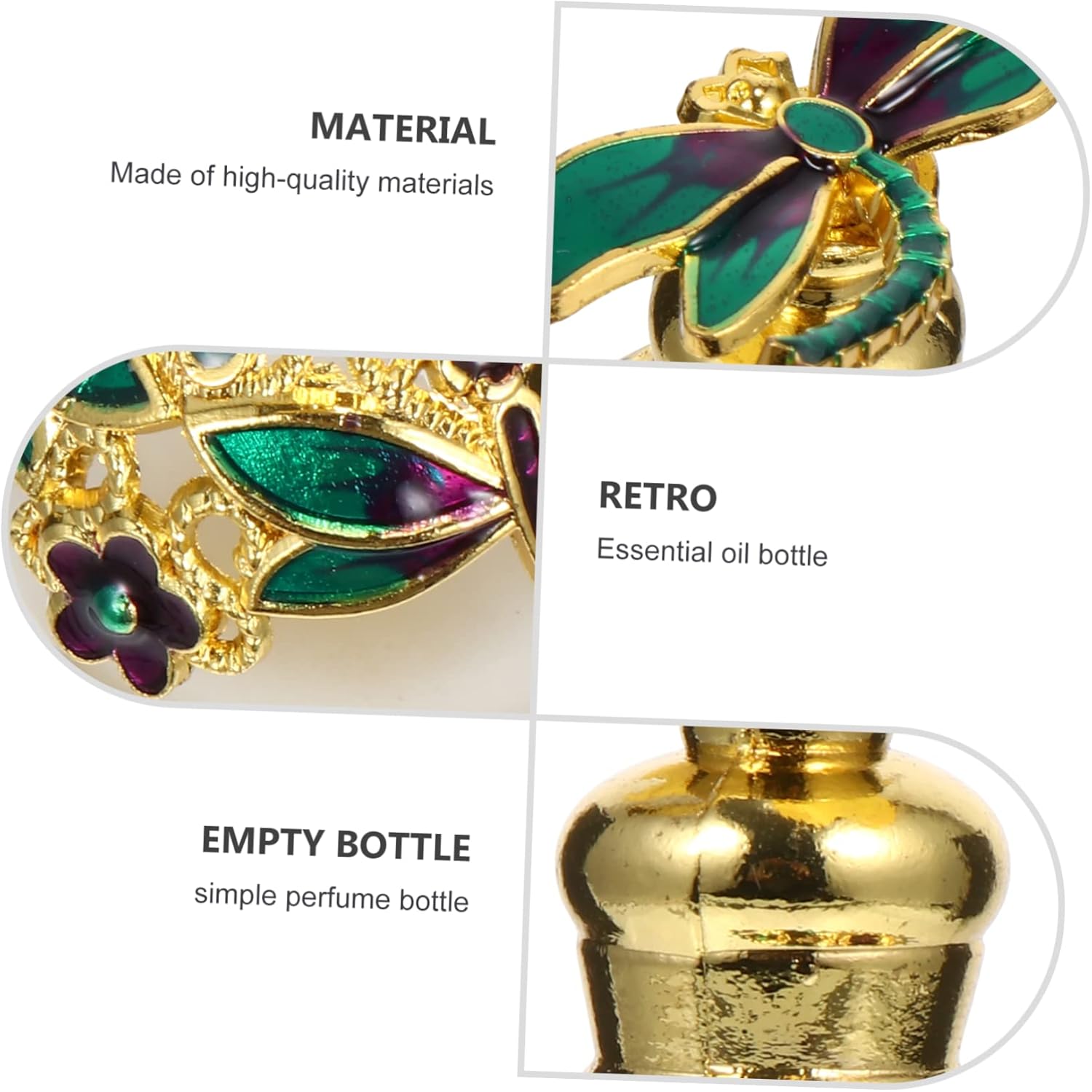 15ML Refillable Glass Perfume Bottle for Home Decoration and Gifting