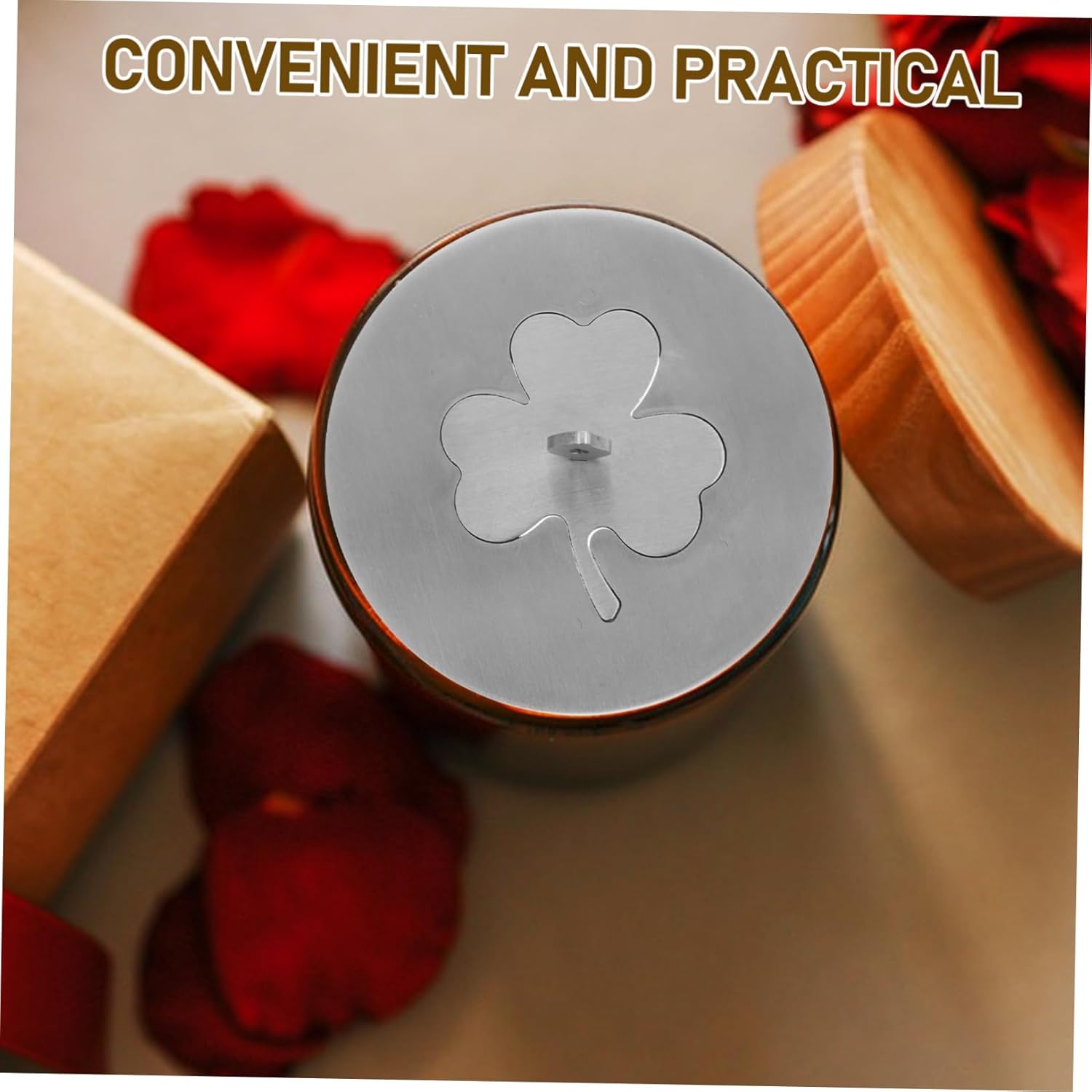 Zerodeko Candle Vessel Cap Stainless Steel Aromatherapy Lid