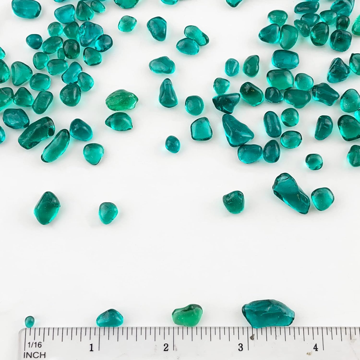 CYS EXCEL Teal Aquarium Gravel 1 LB Bag