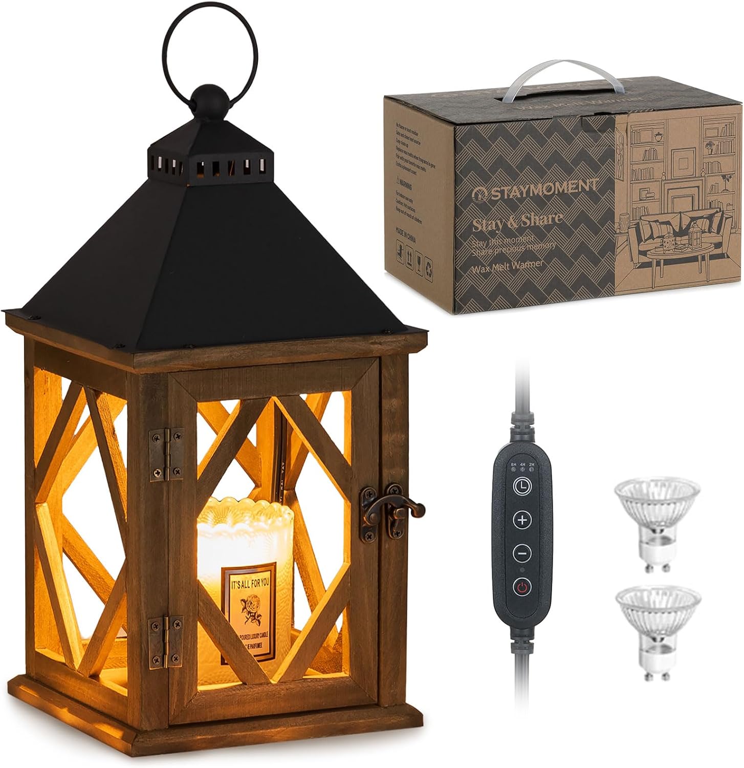 Staymoment Candle Warmer Lamp with Timer and Dimmer