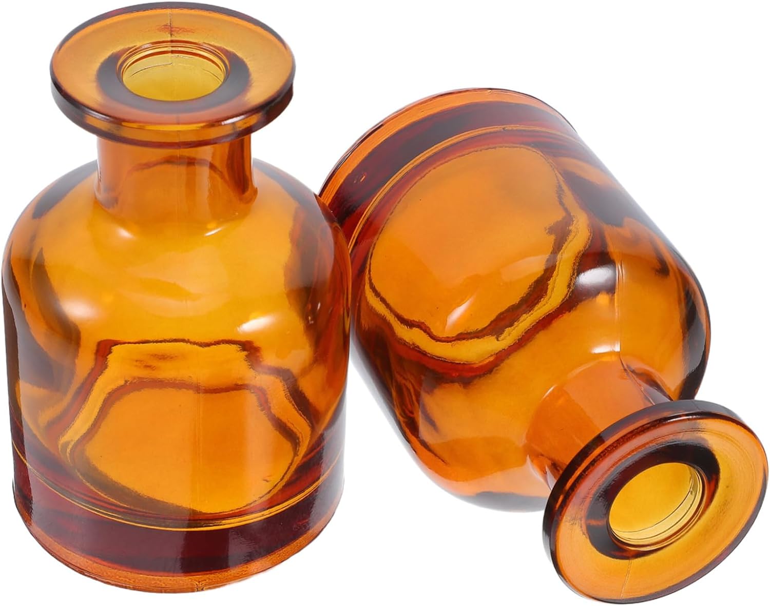 VALICLUD 2 Pcs 150ml Glass Diffuser Bottles with Caps