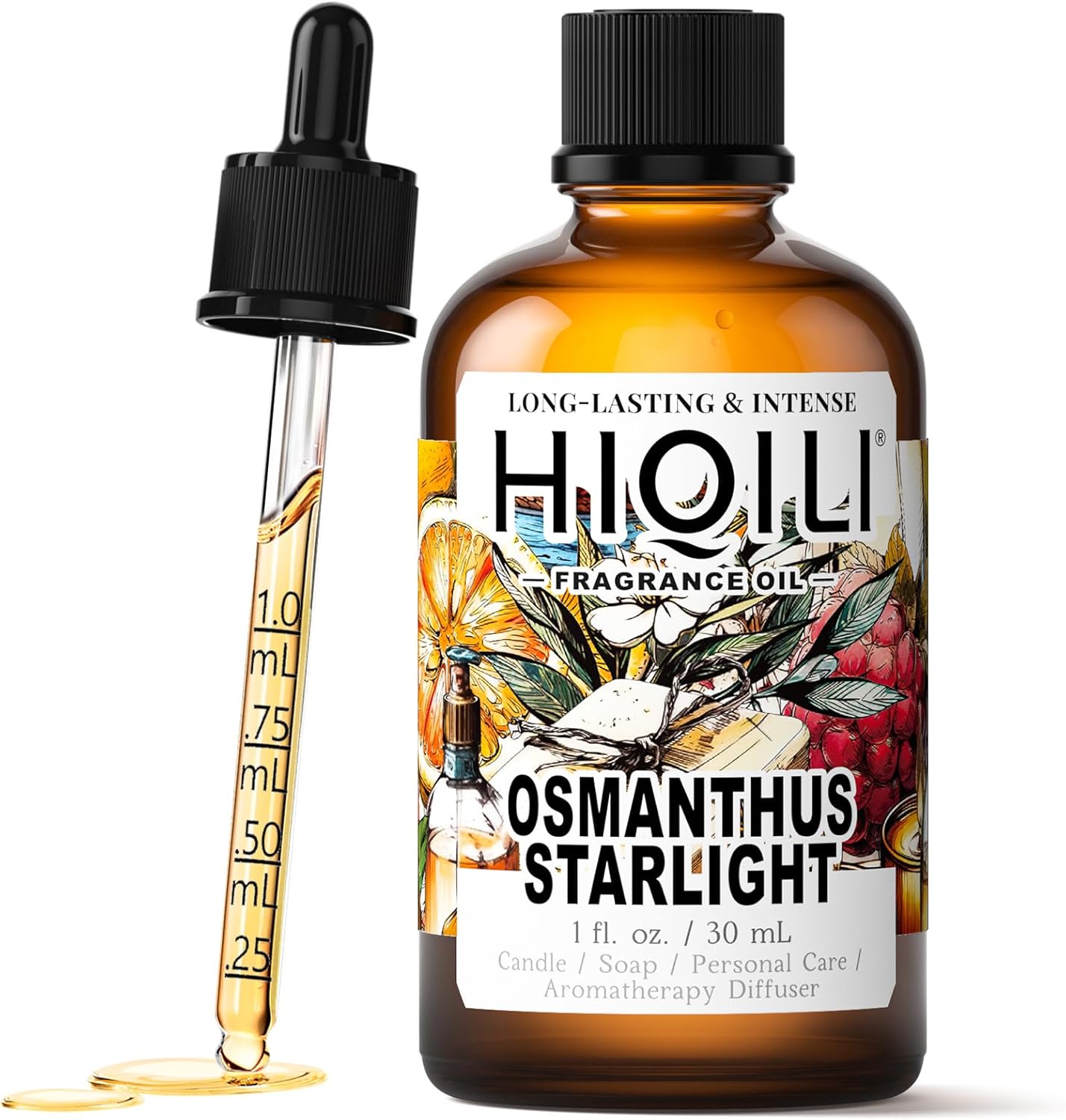 HIQILI Osmanthus Starlight Fragrance Oil 1 Fl Oz