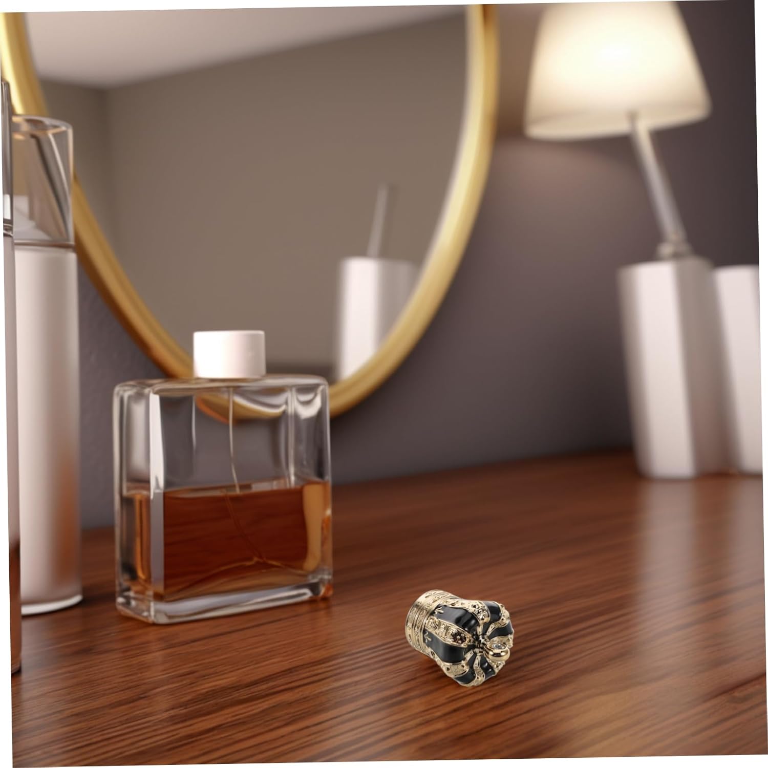 Universal 15mm Perfume Bottle Cap Gold Lid Replacement