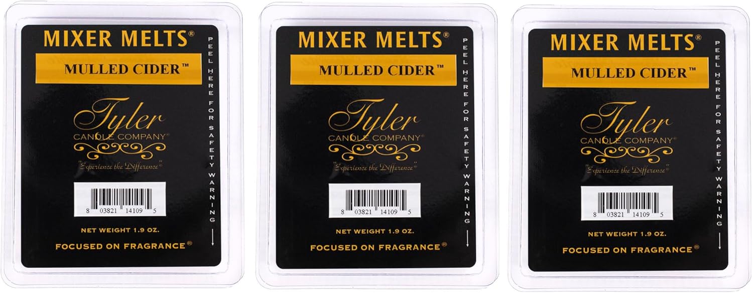 Mulled Cider Scented Wax Melt Set Of 3