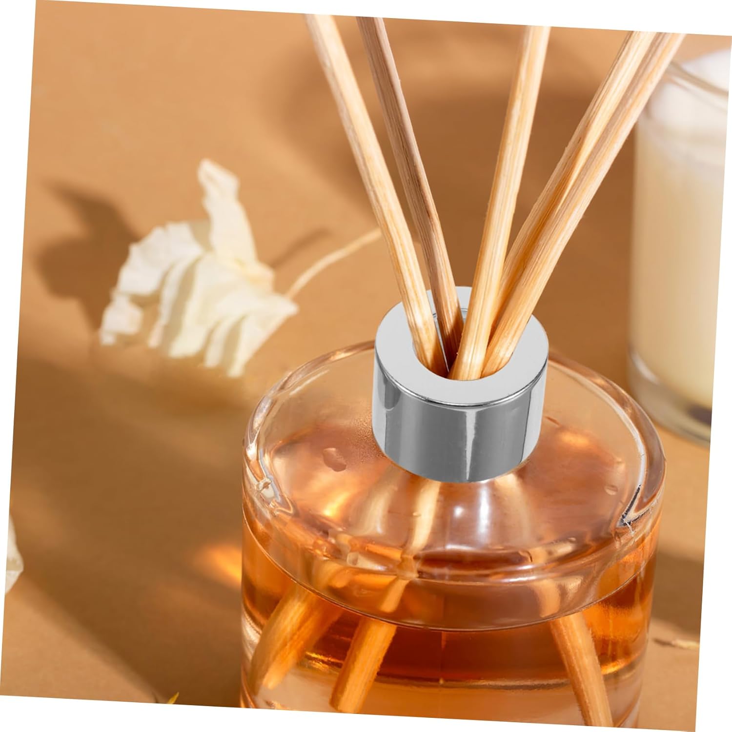 NOLITOY 10pcs Refillable Aromatherapy Diffuser Bottle Caps