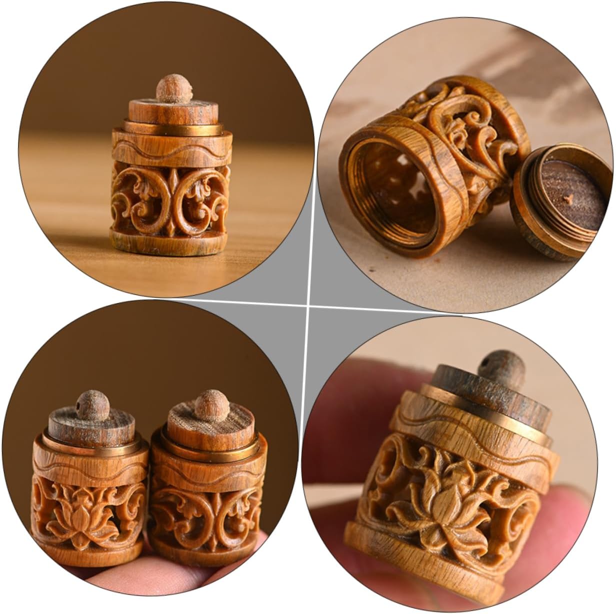 Magiclulu Aromatherapy Keychain Pendant DIY Fragrance Bottle 1