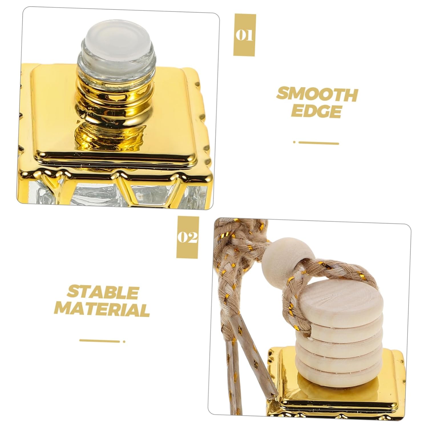 3pcs Refillable Perfume Diffuser Bottle for Home and Travel