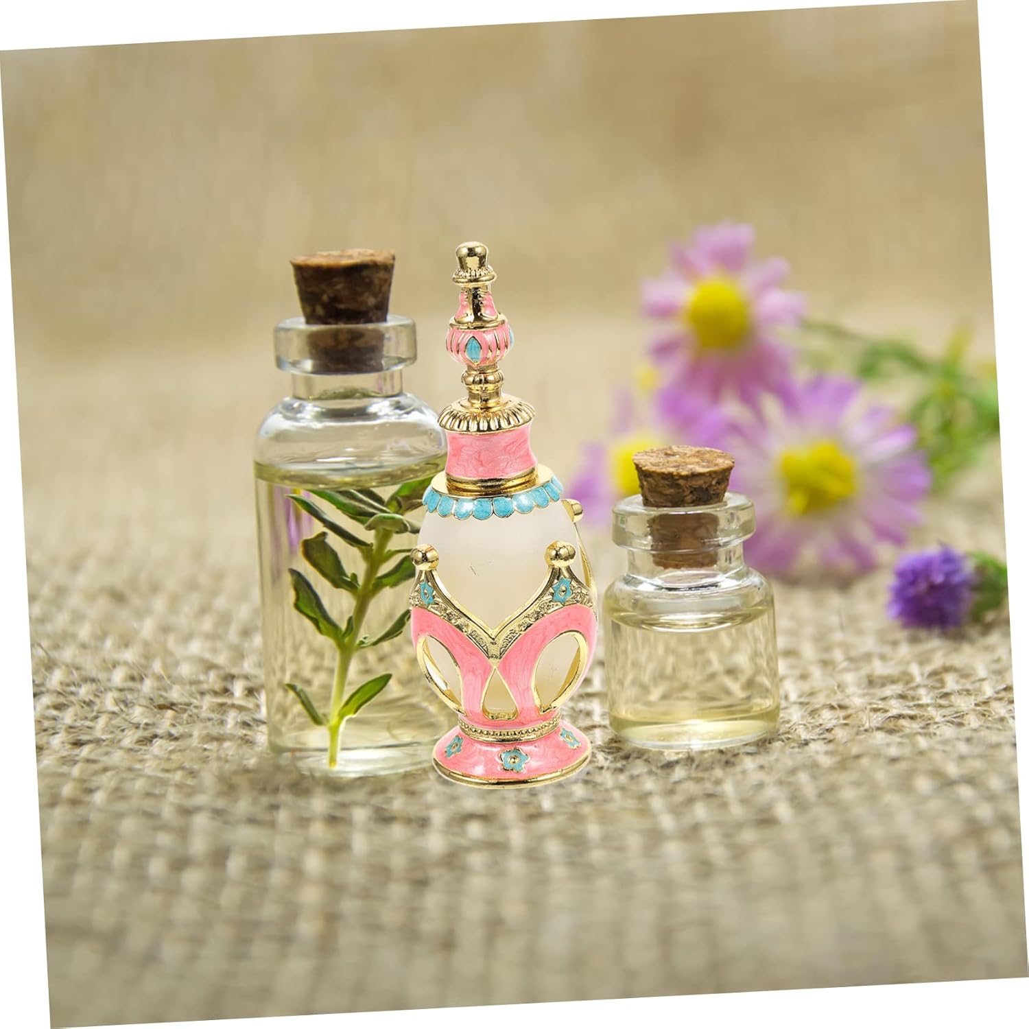 Middle Eastern Perfume Bottle for Travel and Storage