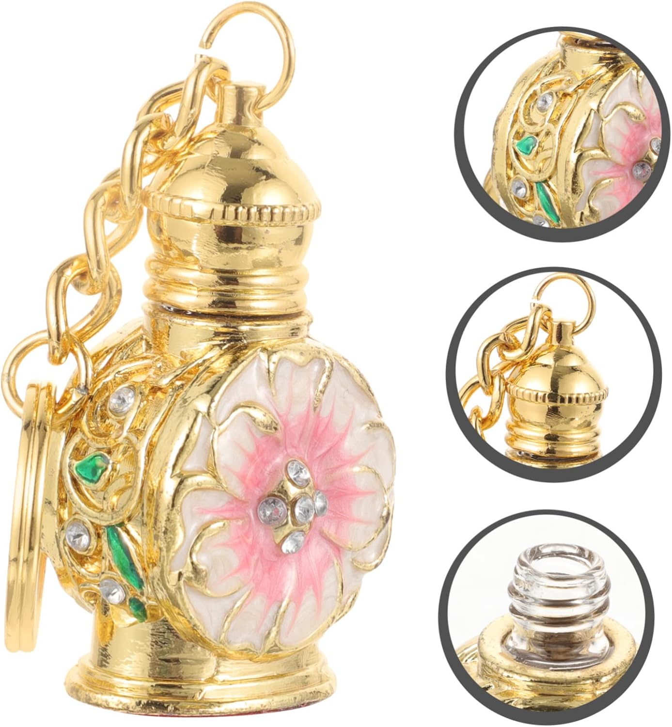 Antique Style Refillable Fragrance Bottle for Essential Oils and Blends