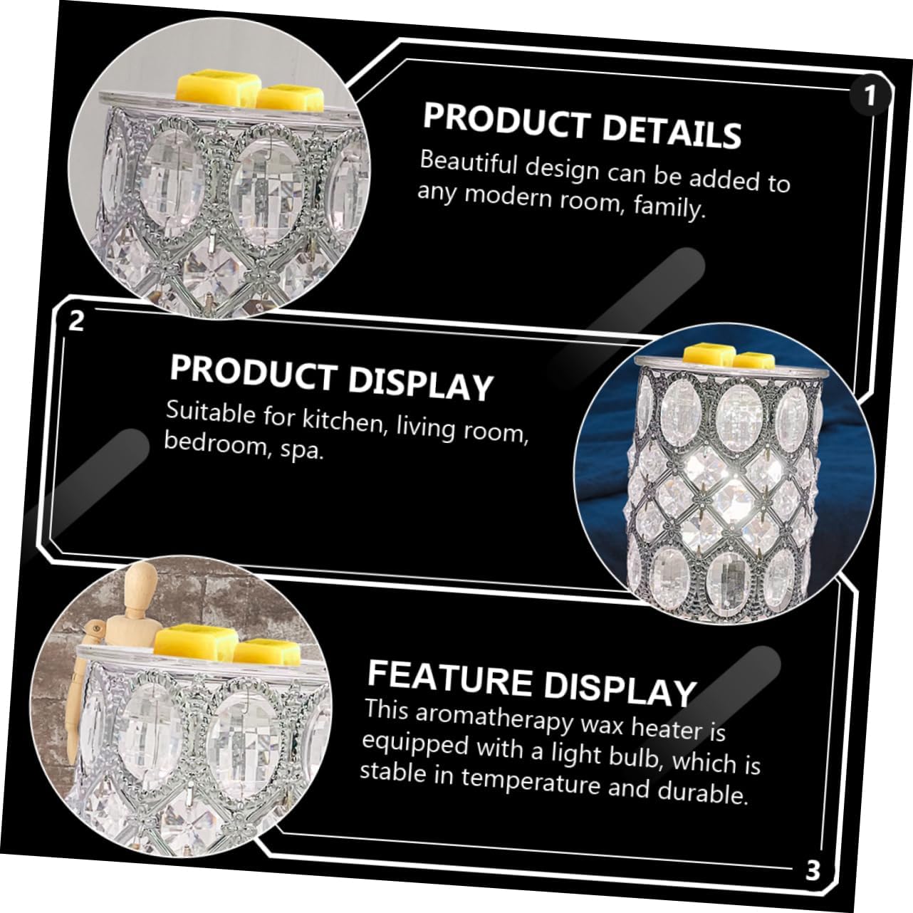 Ipetboom Burner Lamp for Aromatherapy and Night Light