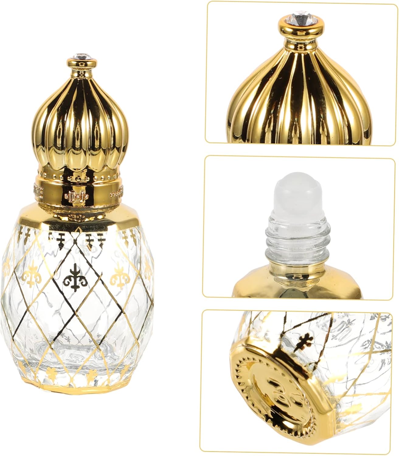 Arabian Style Essential Oil Roller Perfume Bottle