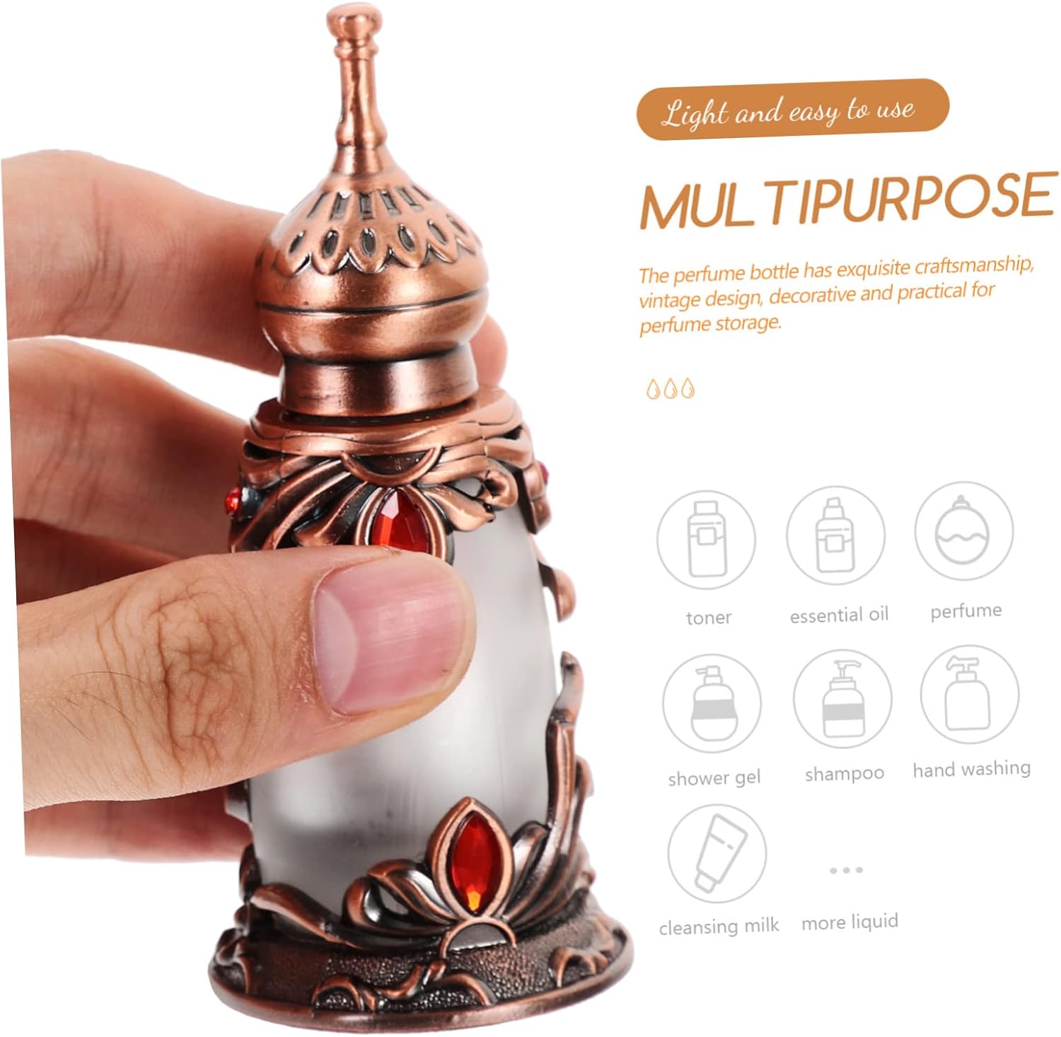 Baluue Vintage Refillable Perfume Bottles Small for Women