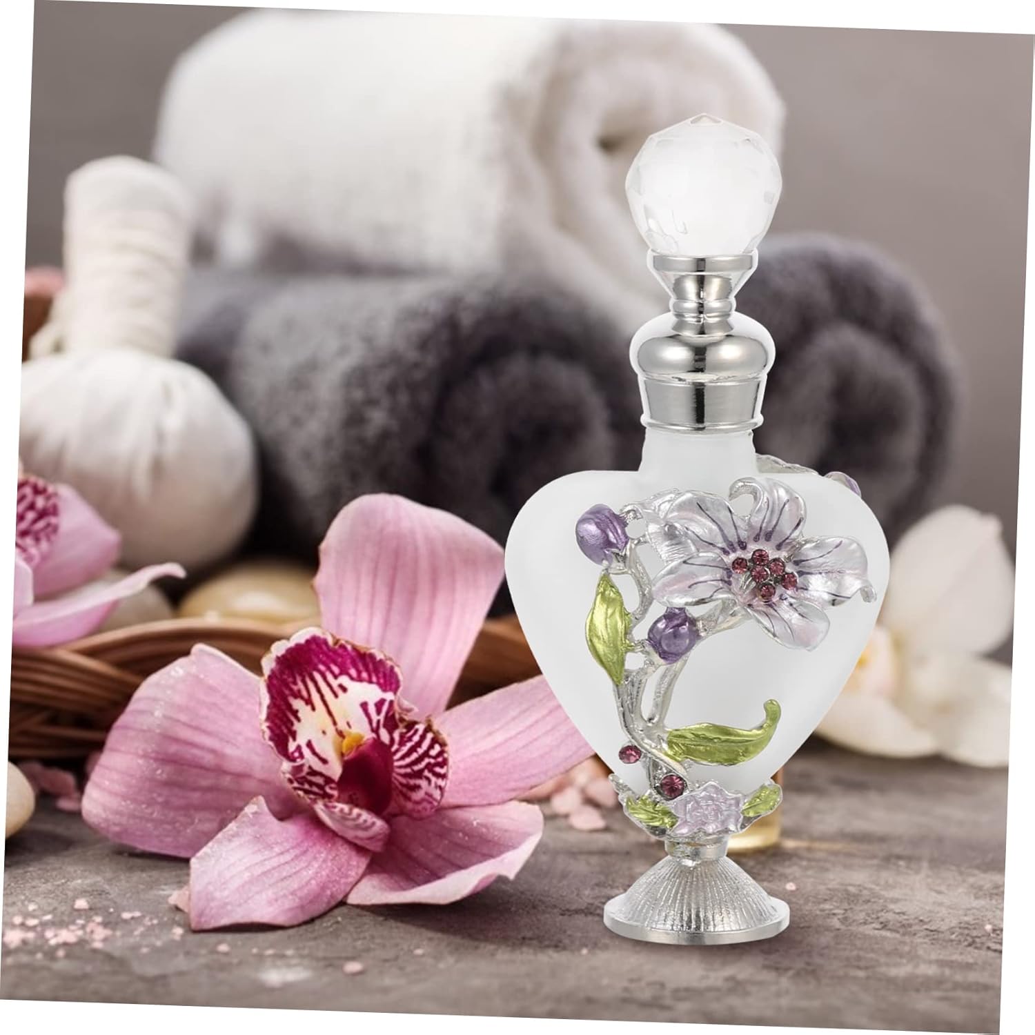 Vaguelly Essential Oil Glass Aromatherapy Bottle