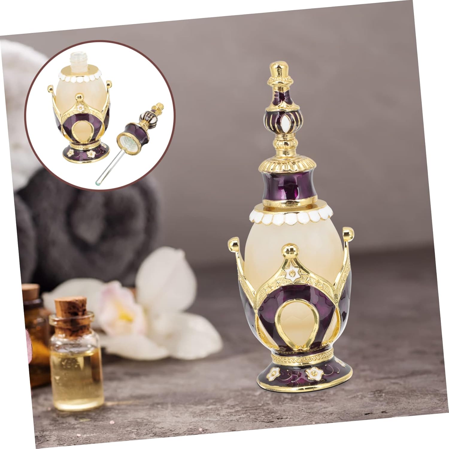 Elegant Perfume Sub Bottle and Storage for Home and Gifting