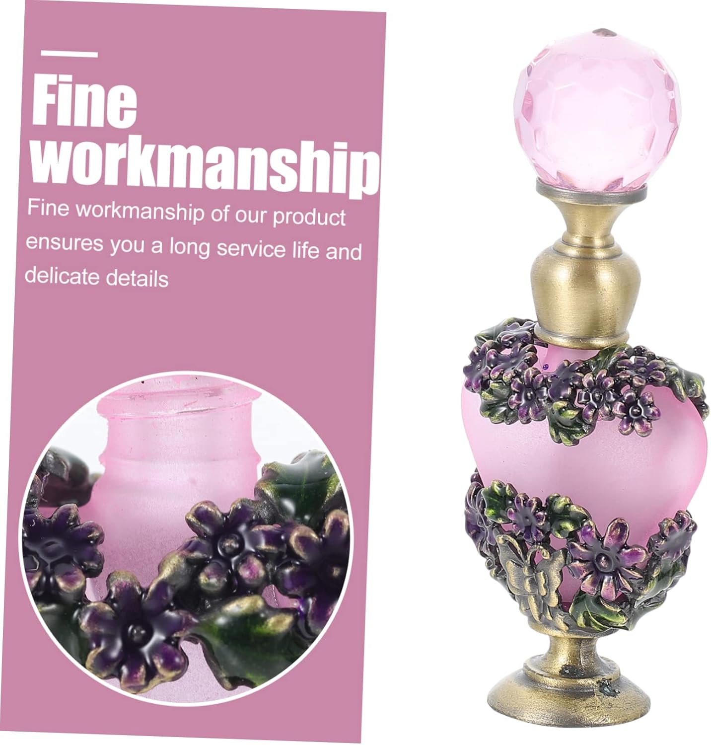 FRCOLOR Vintage Middle East Style Perfume Decor Bottle