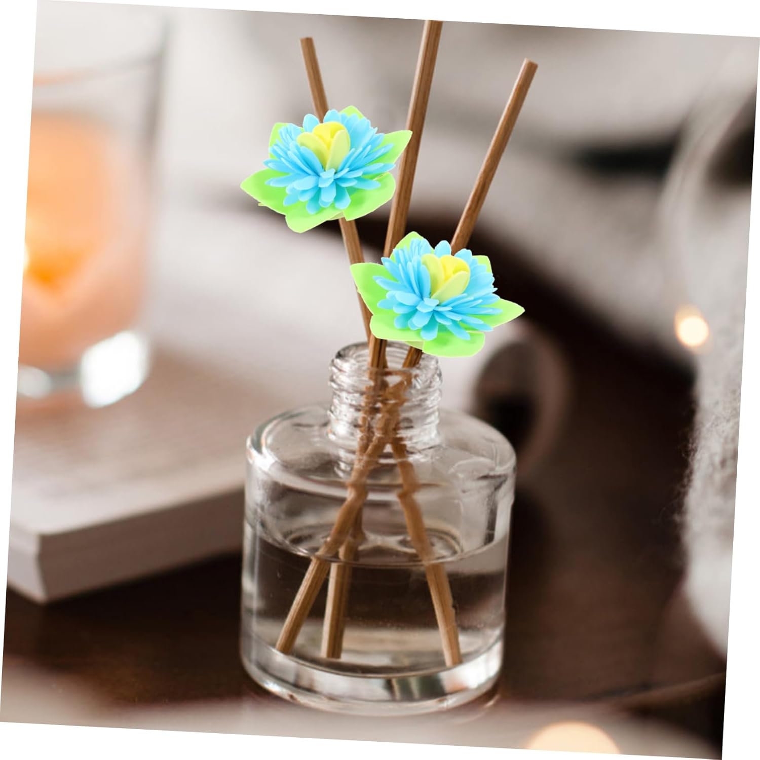 50pcs Artificial Aromatherapy Flowers Diffusers for Home Office Bedroom
