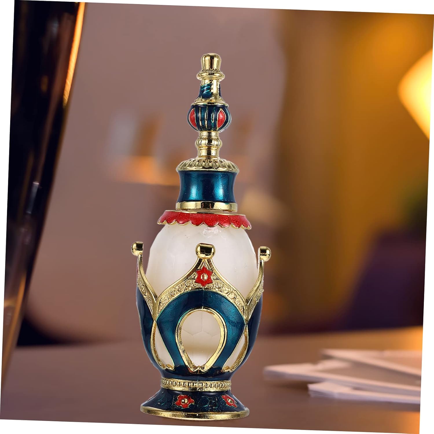 BESTYASH Retro Handmade Glass Perfume Bottle for Wedding