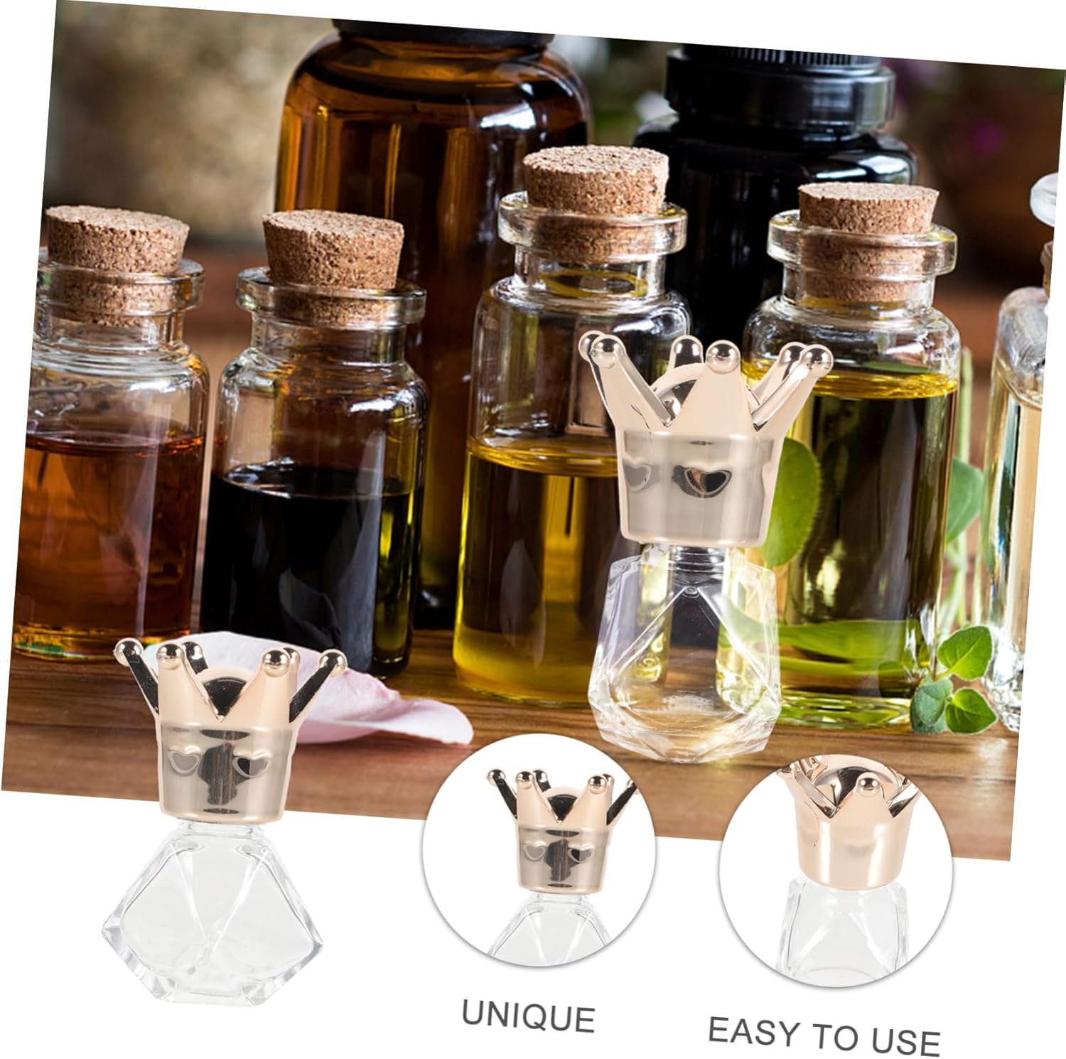 Elayard Car Perfume Diffuser Empty Bottles