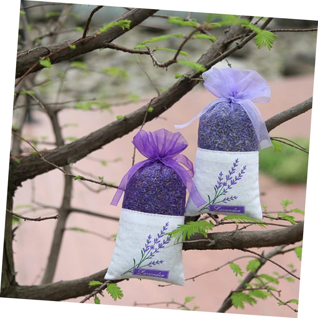 22pcs Lavender Scented Sachet Bags for Freshening Up Spaces