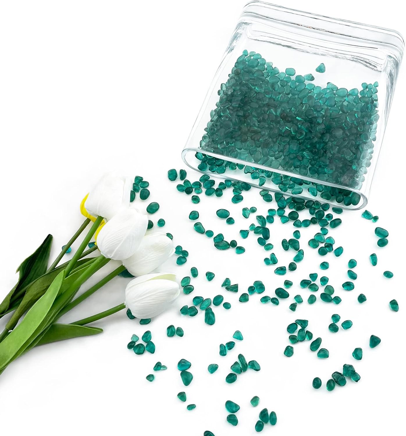 CYS EXCEL Teal Aquarium Gravel 1 LB Bag