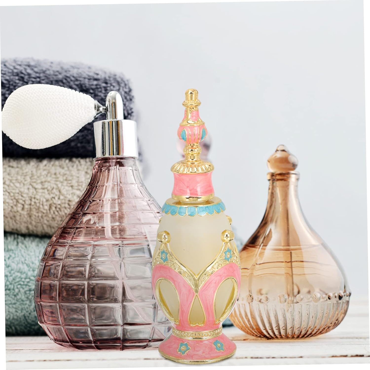 VINTORKY Refillable Perfume Spray Bottles for Essential Oil