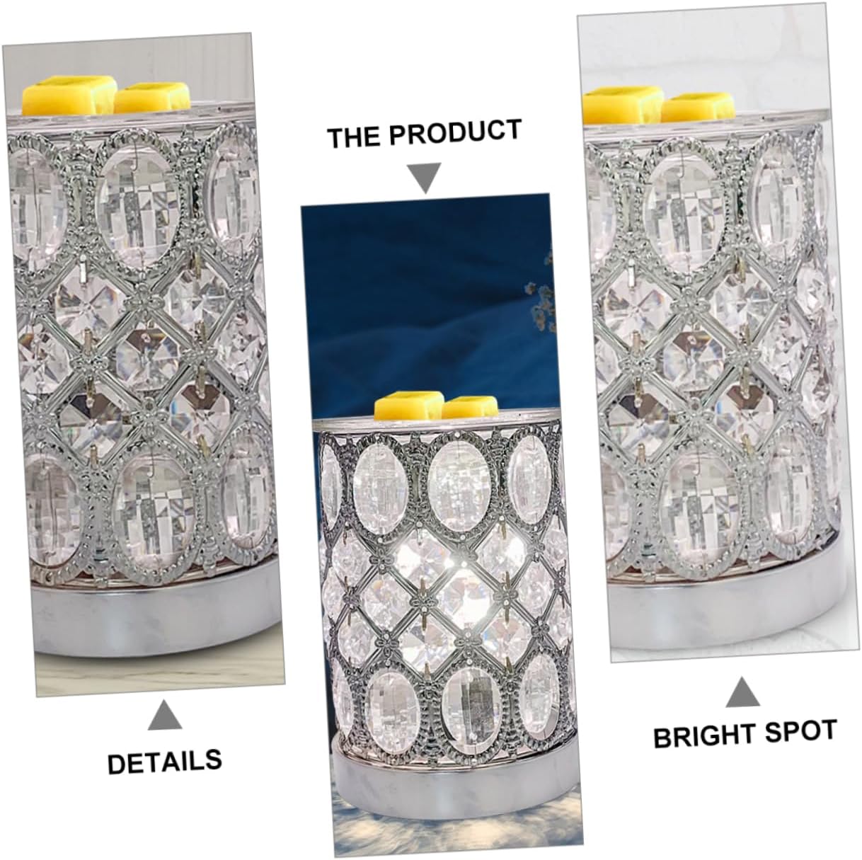PRETYZOOM Aroma Lamp with Night Light and Diffuser