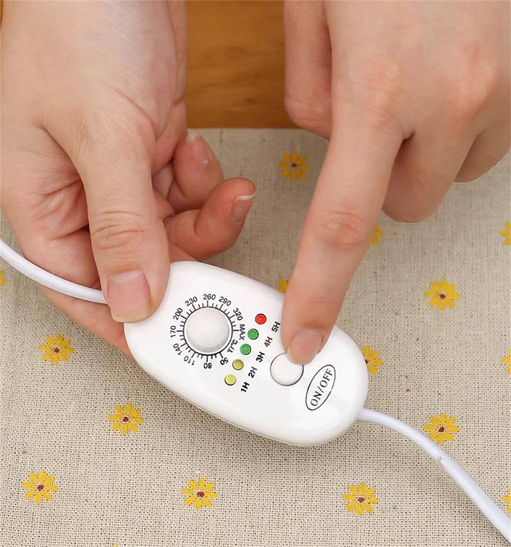 Timing Temperature Electronic Incense Burner with Spoon and Spice Tray