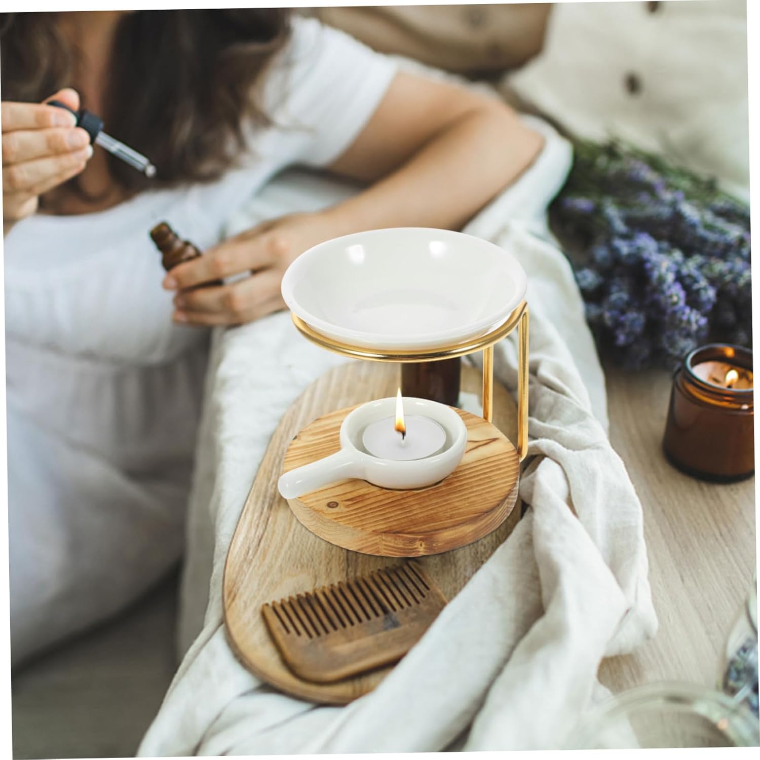 Generic Essential Oil Burner with Vintage Design
