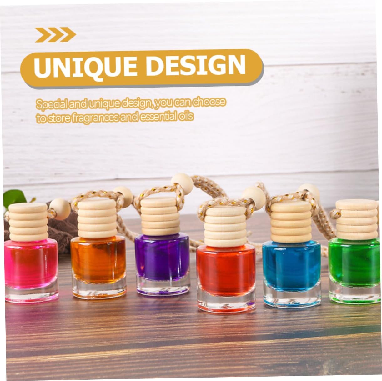 Cabilock 12pcs Hanging Bottles for Car Diffusion and Home Decor