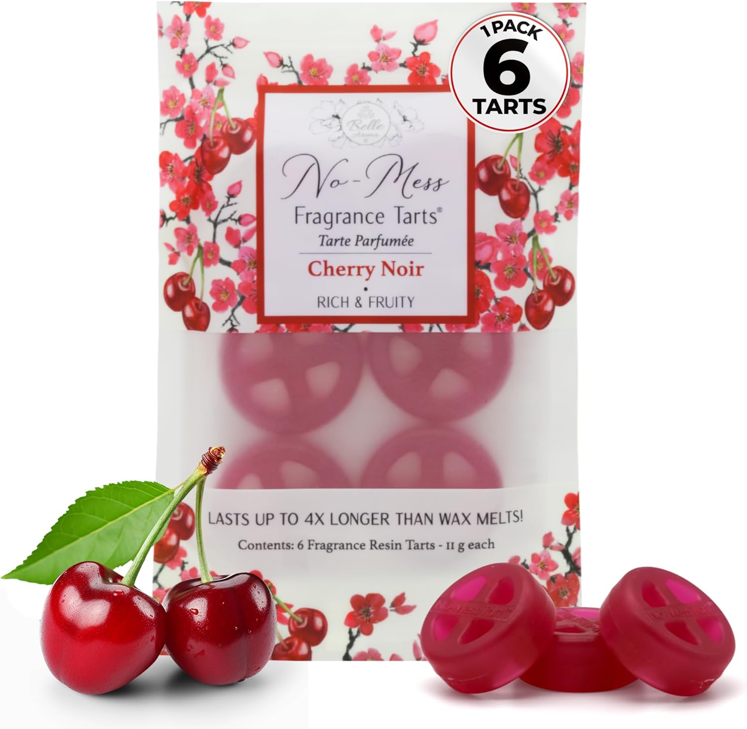 No-Mess Fragrance Tarts 2-Pack Cherry Noir