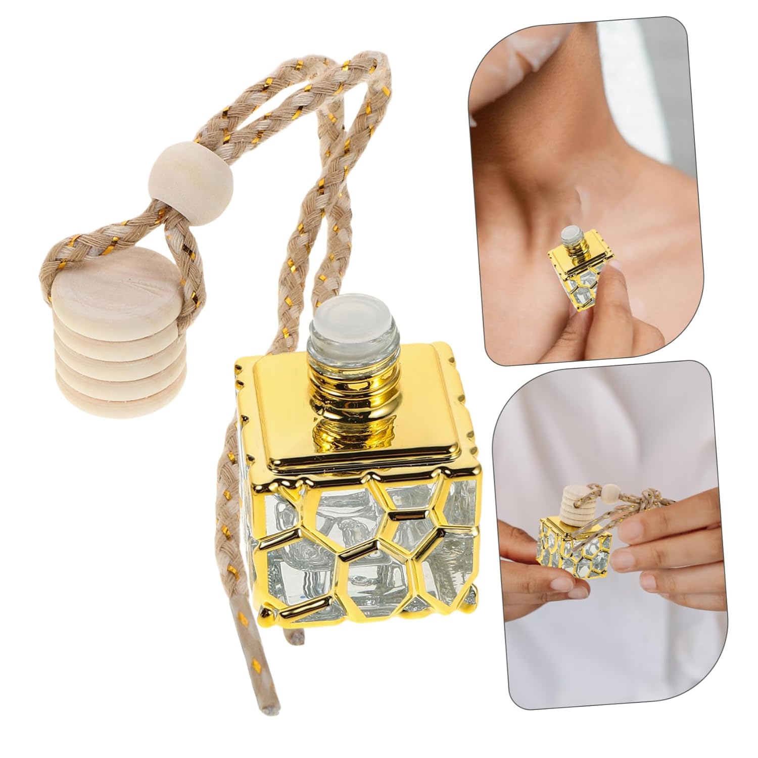 3pcs Refillable Perfume Diffuser Bottle for Home and Travel