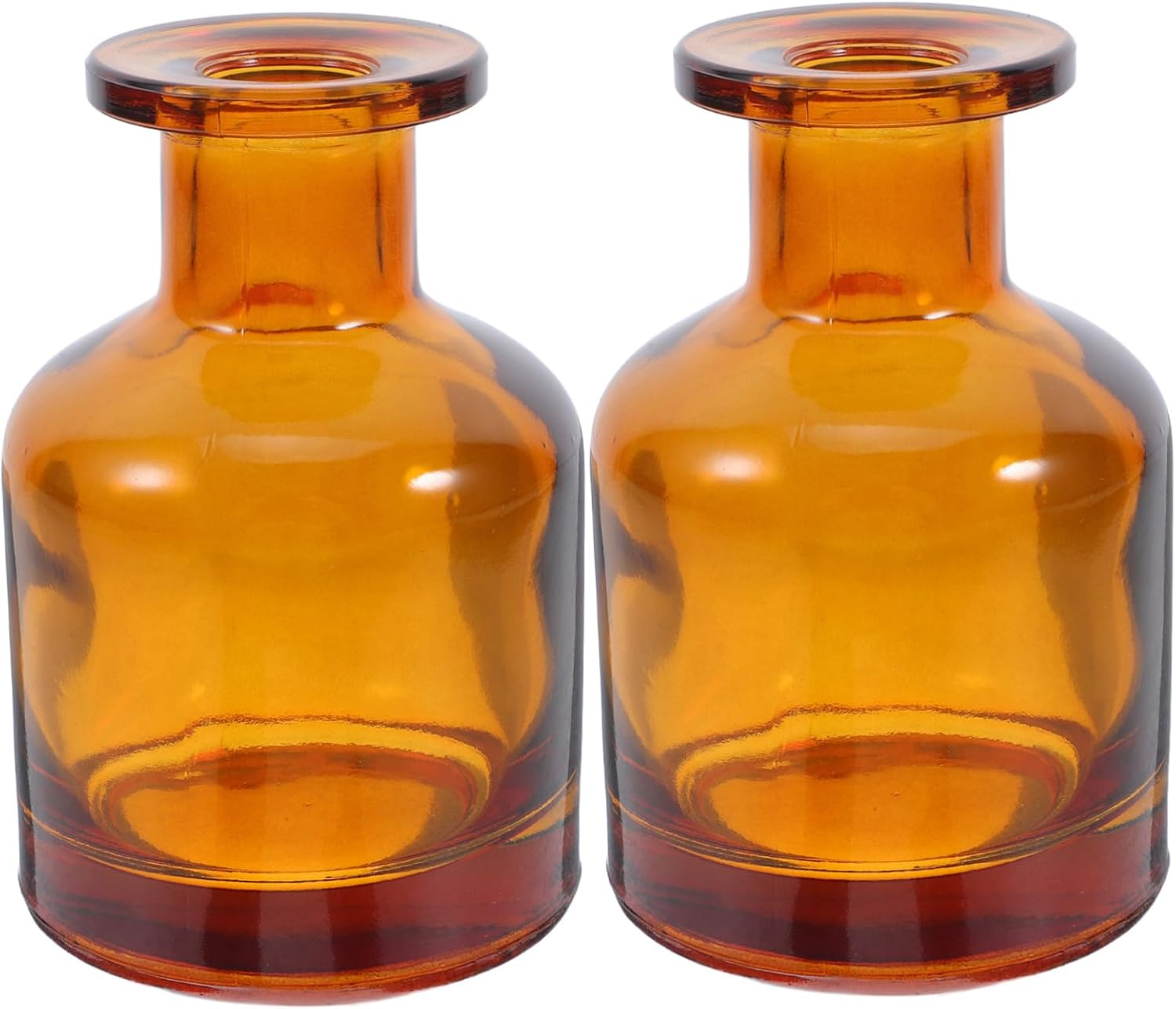 2pcs Diffuser for Bathroom Glass Diffuser Jar Reusable Fragrance Bottles