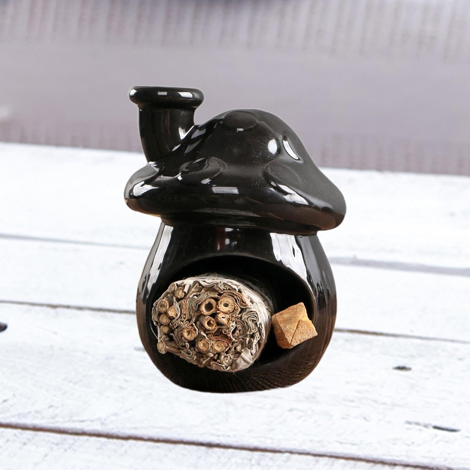 Elegant Ceramic Incense Burner for Meditation and Home Decor