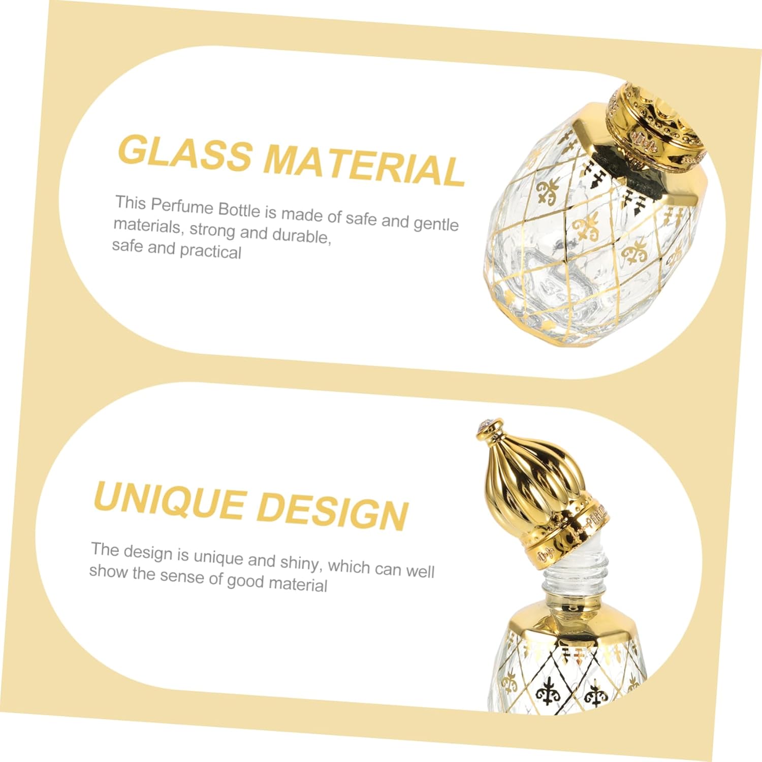 BIUDECO Arab Style Perfume Oil Roller Ball Bottle