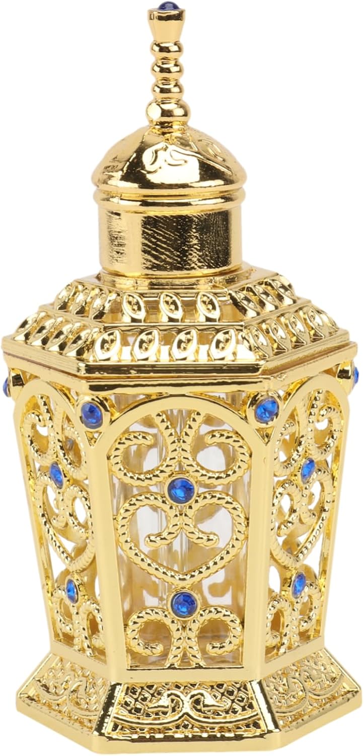 Healvian Refillable Glass Perfume Bottle Stylish Travel Essential Oil Container