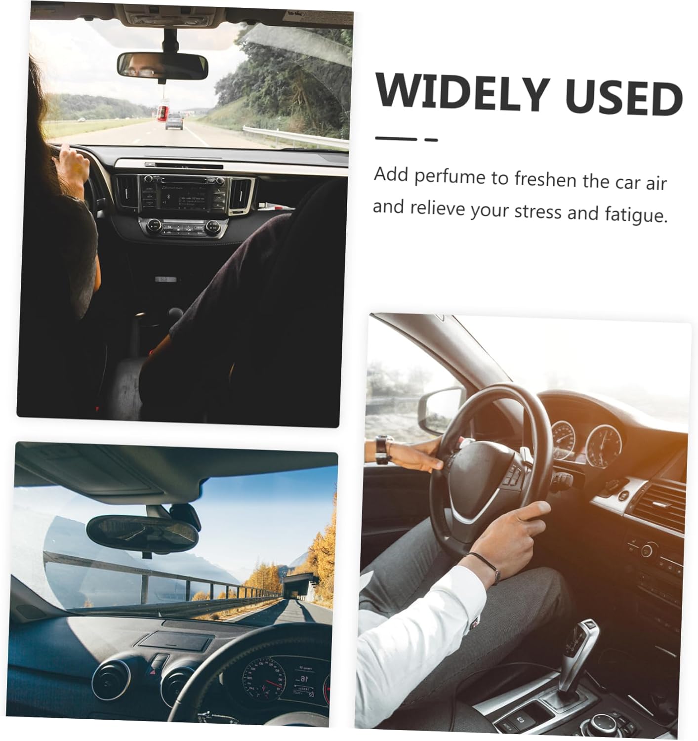 VALICLUD Car Hanging Scent Diffuser Bottle