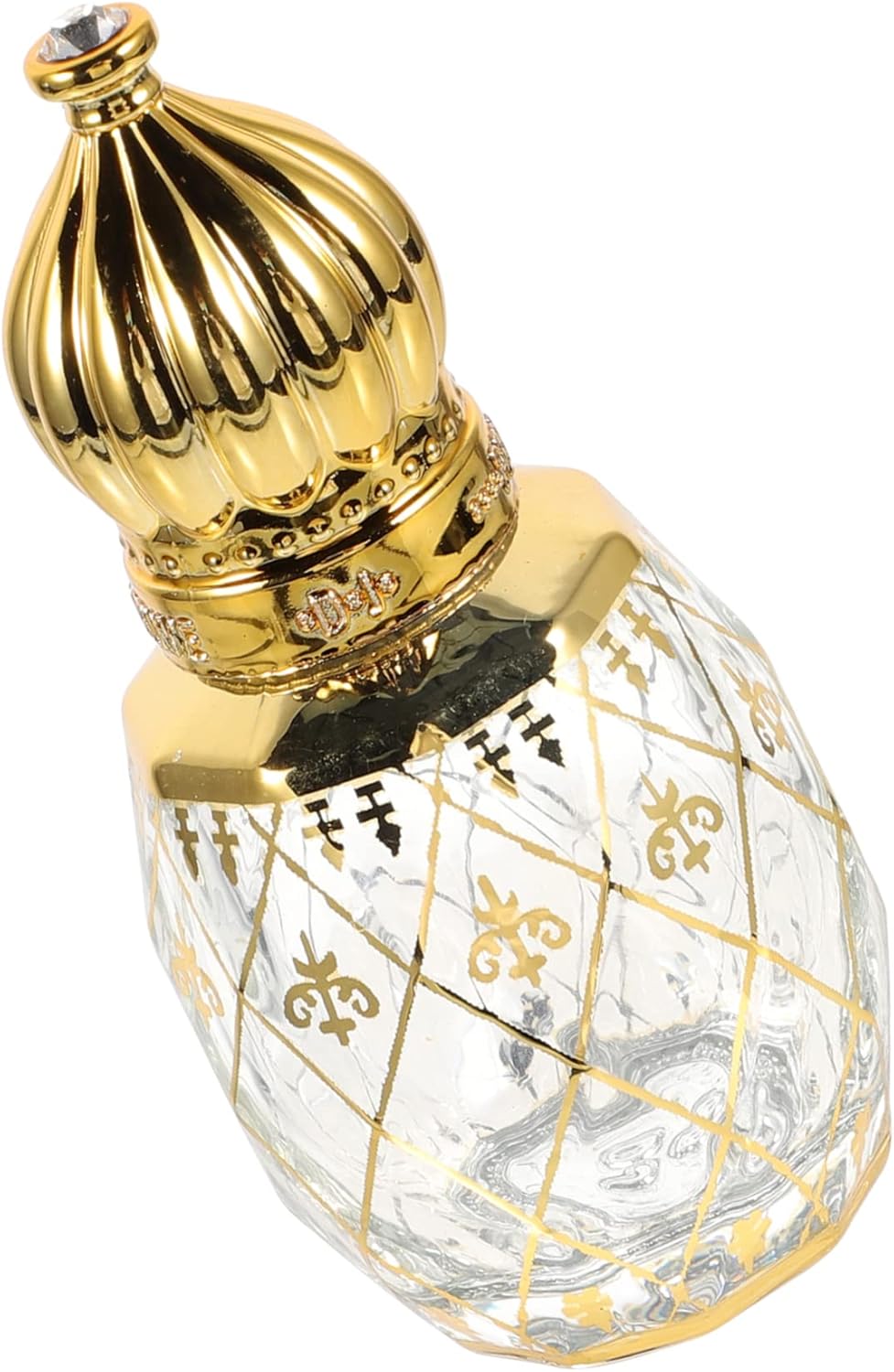 8ml Arabian Style Refillable Perfume Bottle with Floral Design