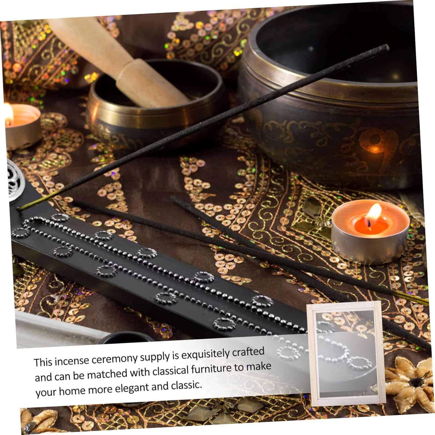 CIMAXIC 1pc Drying Incense Net for DIY and Ceremony