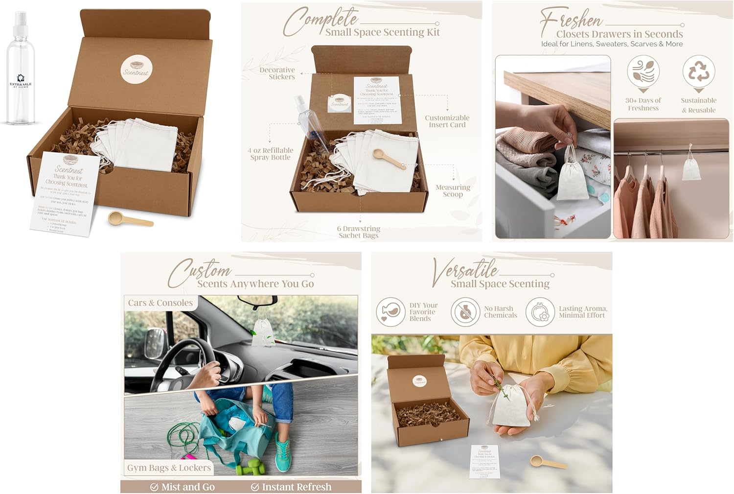 Scentnest DIY Home Fragrance Kit - Small Space Scenting